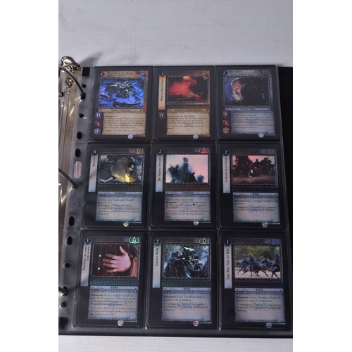 206 - COMPLETE LORD OF THE RINGS TCG MINES OF MORIA FOIL SET, all cards are genuine and are in at least ex... 