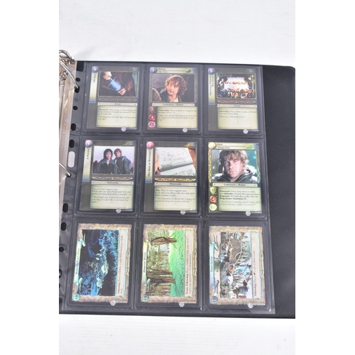 206 - COMPLETE LORD OF THE RINGS TCG MINES OF MORIA FOIL SET, all cards are genuine and are in at least ex... 