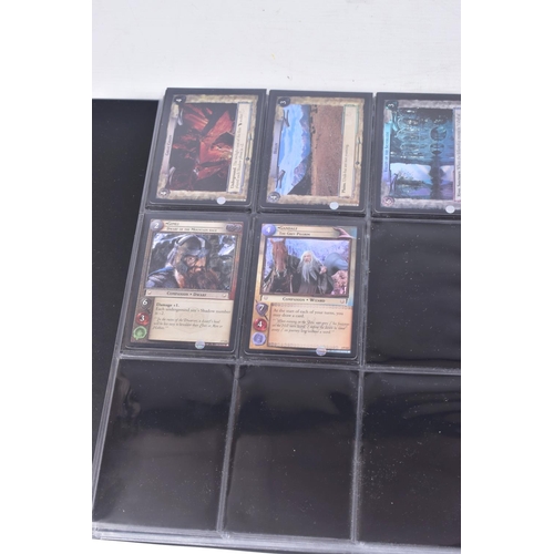 206 - COMPLETE LORD OF THE RINGS TCG MINES OF MORIA FOIL SET, all cards are genuine and are in at least ex... 