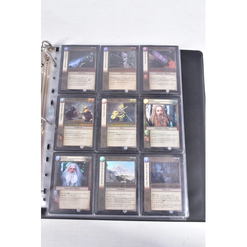 206 - COMPLETE LORD OF THE RINGS TCG MINES OF MORIA FOIL SET, all cards are genuine and are in at least ex... 