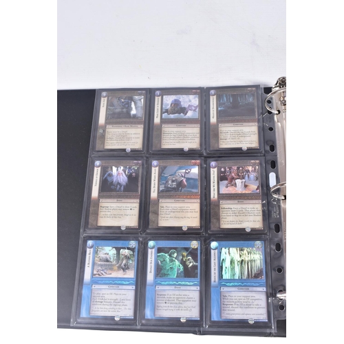 206 - COMPLETE LORD OF THE RINGS TCG MINES OF MORIA FOIL SET, all cards are genuine and are in at least ex... 