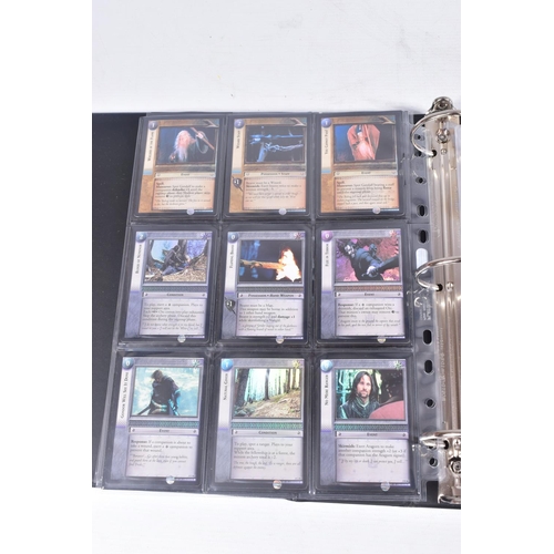 206 - COMPLETE LORD OF THE RINGS TCG MINES OF MORIA FOIL SET, all cards are genuine and are in at least ex... 