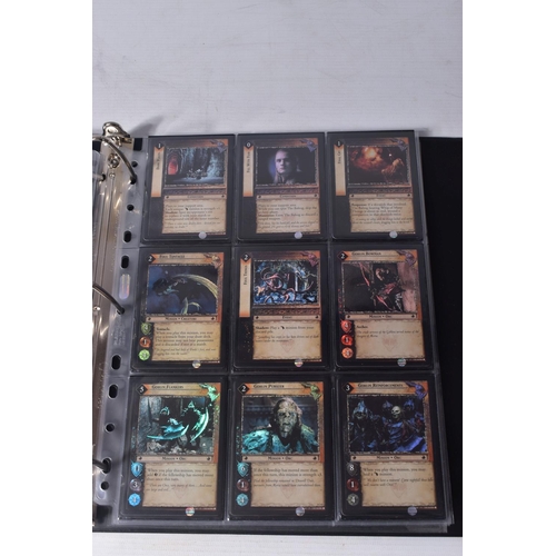 206 - COMPLETE LORD OF THE RINGS TCG MINES OF MORIA FOIL SET, all cards are genuine and are in at least ex... 