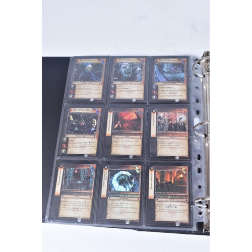 206 - COMPLETE LORD OF THE RINGS TCG MINES OF MORIA FOIL SET, all cards are genuine and are in at least ex... 