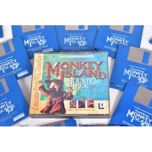 226 - COLLECTION OF CLASSIC LUCAS ARTS ADVENTURE GAMES, includes Monkey Island 2, Zak McKracken And The Al... 