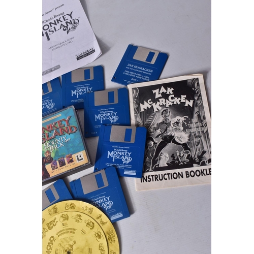 226 - COLLECTION OF CLASSIC LUCAS ARTS ADVENTURE GAMES, includes Monkey Island 2, Zak McKracken And The Al... 