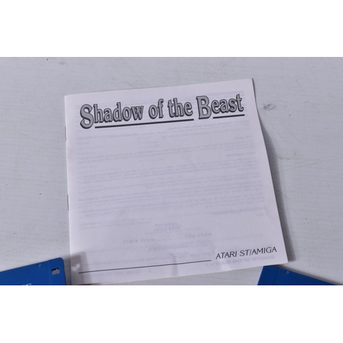 227 - SHADOW OF THE BEAST & SHADOW OF THE BEAST III, classic and desirable Amiga games, including their ma... 