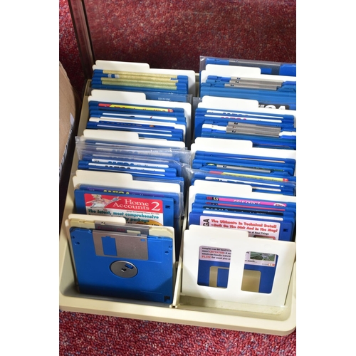 234 - LARGE QUANTITY OF AMIGA GAMES, three boxes containing over one hundred and thirty officially release... 