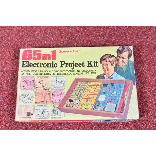 236 - ELECTRONIC DETECTIVE GAME & 65 IN 1 ELECTRONIC KIT, two boxed electronic entertainment products from... 