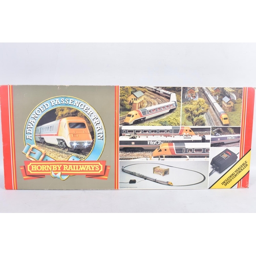 244 - A BOXED HORNBY RAILWAYS OO GAUGE ADVANCED PASSENGER TRAIN SET, 'City of Derby' No.R543, complete wit... 