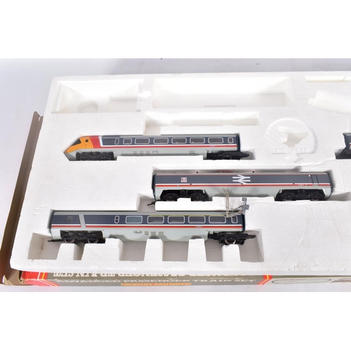 244 - A BOXED HORNBY RAILWAYS OO GAUGE ADVANCED PASSENGER TRAIN SET, 'City of Derby' No.R543, complete wit... 