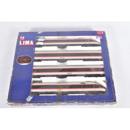 249 - TWO BOXED LIMA GOLDEN SERIES HO GAUGE D.B. IC FOUR CAR SETS, No.L149742 GP, all EX, boxes damaged