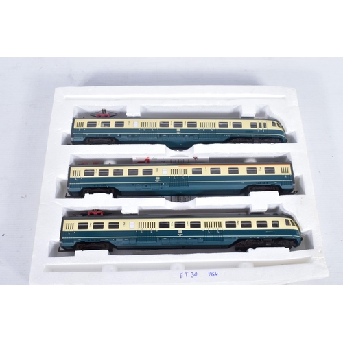 265 - A BOXED LIMA GOLDEN SERIES HO GAUGE D.B. CLASS 430 THREE CAR E.M.U. SET, No.149800GP, all EX in box ... 