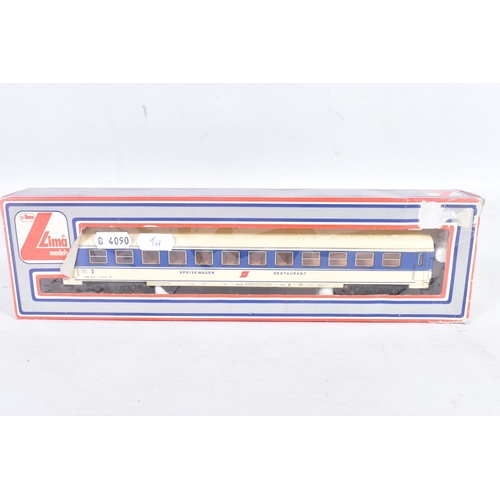 281 - A BOXED LIMA HO GAUGE O.B.B. CLASS 410 TRANSALPIN FIVE CAR E.M.U. SET, all individually boxed, power... 