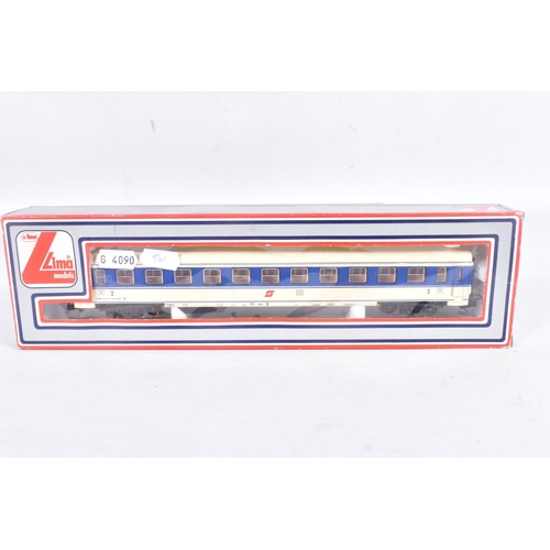 281 - A BOXED LIMA HO GAUGE O.B.B. CLASS 410 TRANSALPIN FIVE CAR E.M.U. SET, all individually boxed, power... 