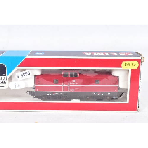 289 - FIVE BOXED HO GAUGE D.B. DIESEL LOCOMOTIVES, Fleischmann Class 211 (1382), Class 212 (4230), Class 2... 