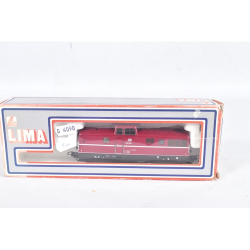 289 - FIVE BOXED HO GAUGE D.B. DIESEL LOCOMOTIVES, Fleischmann Class 211 (1382), Class 212 (4230), Class 2... 