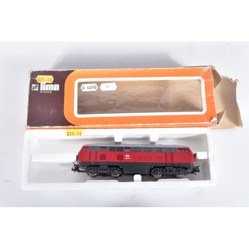 295 - SEVEN BOXED HO GAUGE D.B. DIESEL LOCOMOTIVES, Fleischmann Class 218 (4236),Class 221 (x 3) (4235), H... 