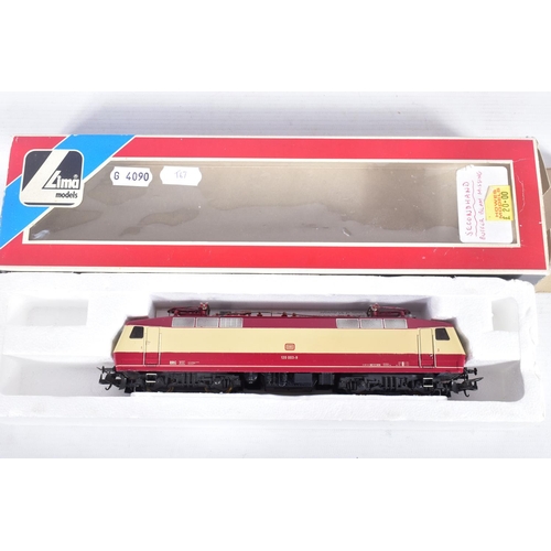 296 - FIVE BOXED HO GAUGE D.B. ELECTRIC LOCOMOTIVES, Class 103 (x 2) (4375), Lima Class 103 (208100LG), Fl... 