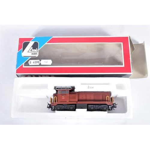 297 - FIVE BOXED HO GAUGE LOCOMOTIVES, Rivarossi F.S. Class 428 (1444), missing cab step from one end, Jou... 