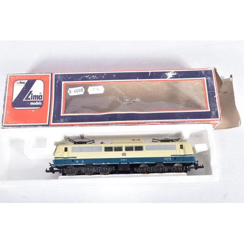 317 - THREE BOXED LIMA HO GAUGE D.B. ELECTRIC LOCOMOTIVES, Class 151 (1641L and 208055L) and Class 184 (20... 