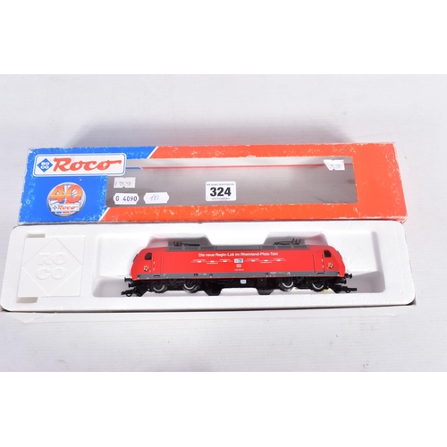 324 - THREE BOXED ROCO HO GAUGE D.B. ELECTRIC LOCOMOTIVES, Class 145, No. 63561, Class 183 in Anniversary ... 