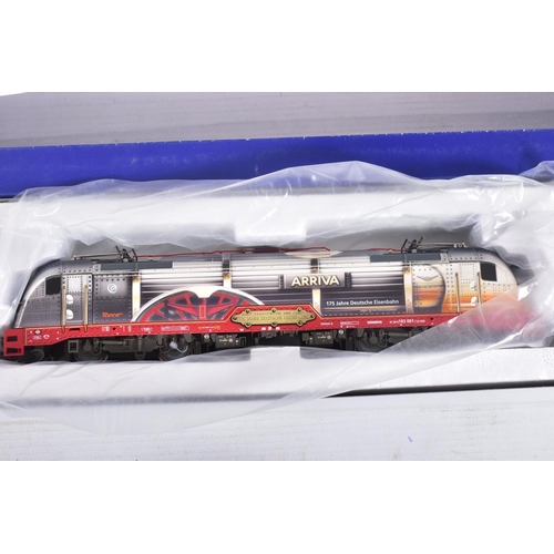 324 - THREE BOXED ROCO HO GAUGE D.B. ELECTRIC LOCOMOTIVES, Class 145, No. 63561, Class 183 in Anniversary ... 