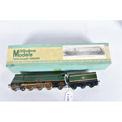 334 - THREE BOXED OO GAUGE LOCOMOTIVES OF S.R. ORIGIN, Hornby Rebuilt Merchant Navy Class, 'Clan Line' No.... 