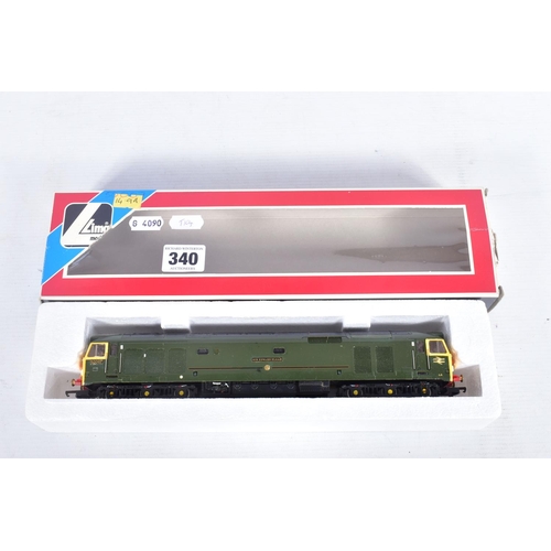 340 - FIVE BOXED OO GAUGE B.R. LOCOMOTIVES, Mainline Class 42 (37-073), Lima Class 50 (x 2) (L205140) and ... 