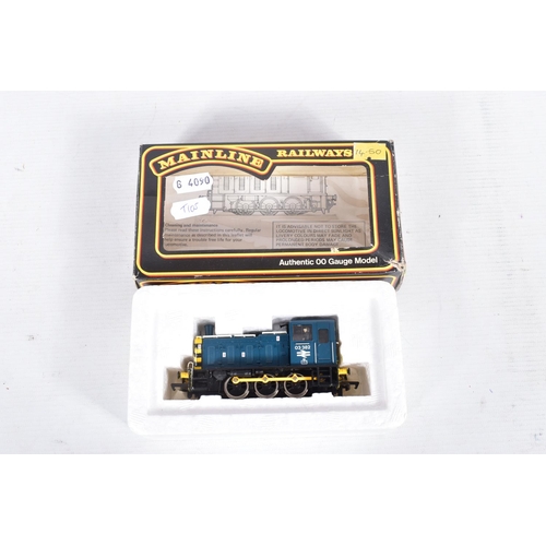 341 - FIVE BOXED OO GAUGE B.R. LOCOMOTIVES, Mainline Class 03 (37-036), Lima Class 37 (L205172), Lima Clas... 