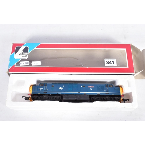 341 - FIVE BOXED OO GAUGE B.R. LOCOMOTIVES, Mainline Class 03 (37-036), Lima Class 37 (L205172), Lima Clas... 