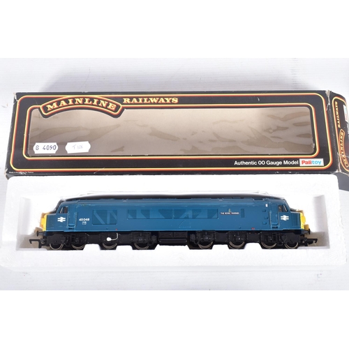 342 - FOUR BOXED OO GAUGE B.R. LOCOMOTIVES, Lima Class 40 (x 2) (L205187) and (L2025278), Mainline Class 4... 