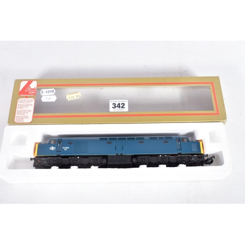 342 - FOUR BOXED OO GAUGE B.R. LOCOMOTIVES, Lima Class 40 (x 2) (L205187) and (L2025278), Mainline Class 4... 