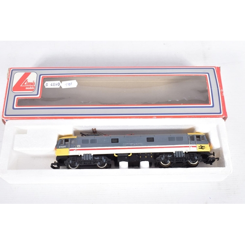 344 - FOUR BOXED LIMA OO GAUGE ELECTRIC AND ELECTRO DIESEL LOCOMOTIVES, Class 73 (x 2) (L205186) with Limi... 