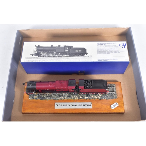 346 - A CONSTRUCTED DJH OO GAUGE WHITEMETAL KIT OF THE L.M.S. LICKEY BANKER 0-10-0 'BIG BERTHA' LOCOMOTIVE... 