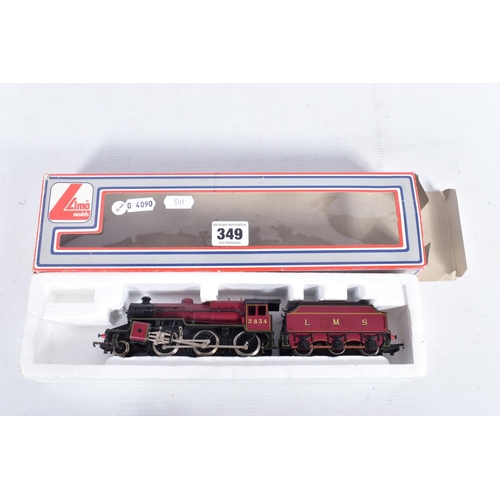 349 - FOUR BOXED OO GAUGE L.M.S. LOCOMOTIVES, Hornby Class 4P (R376), renumbered Lima 'Mogul 'Crab' (L2051... 