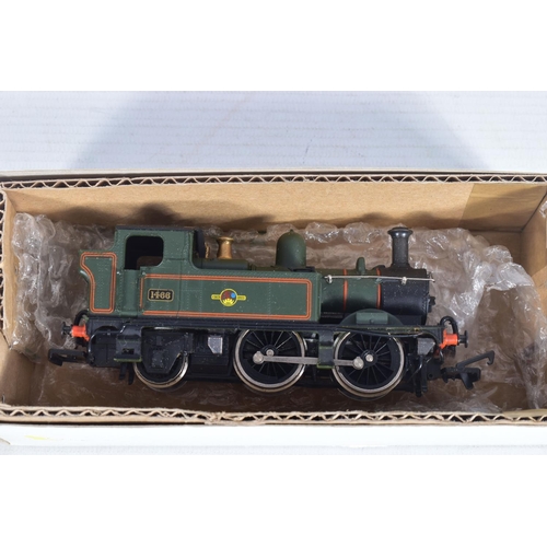 352 - FIVE BOXED AIRFIX OO GAUGE CLASS 14XX TANK LOCOMOTIVES, all are No.1466, in B.R. lined green livery ... 