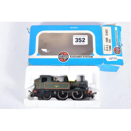 352 - FIVE BOXED AIRFIX OO GAUGE CLASS 14XX TANK LOCOMOTIVES, all are No.1466, in B.R. lined green livery ... 