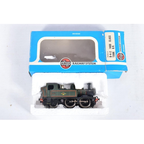 352 - FIVE BOXED AIRFIX OO GAUGE CLASS 14XX TANK LOCOMOTIVES, all are No.1466, in B.R. lined green livery ... 