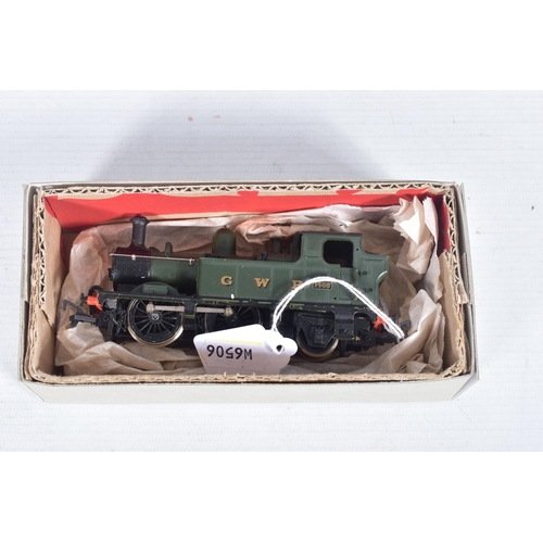 353 - FIVE BOXED AIRFIX OO GAUGE G.W.R. LOCOMOTIVES, all in playworn condition, 2 x class 61XX tank locomo... 