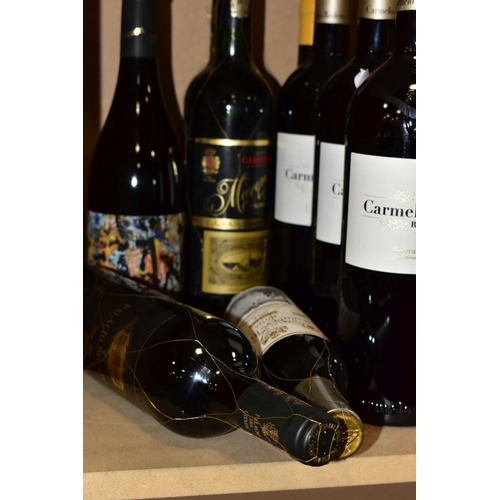 263 - WINE, eighteen bottles of Spanish Red Wine comprising nine bottles of ALTOS R PIGEAGE 2017 Rioja, 15... 