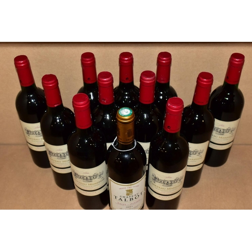 265 - WINE, twelve bottles of excellent Bordeaux comprising eleven bottles of CHATEAU MARJOSSE 2000 (Vitic... 