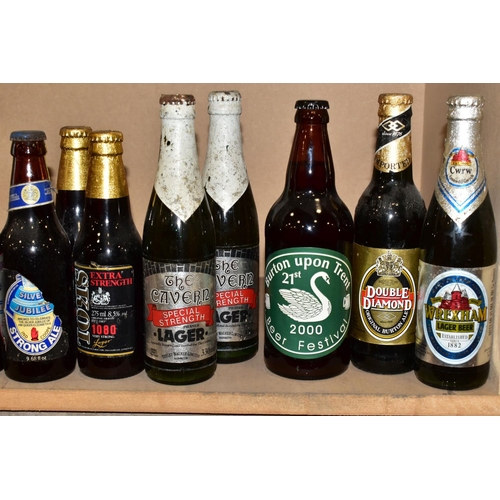 286 - BEER,a collection of approximately sixty-five bottles of beers and ales from several different brewe... 