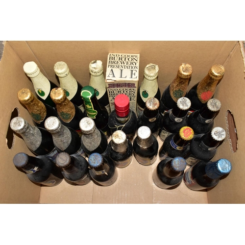 286 - BEER,a collection of approximately sixty-five bottles of beers and ales from several different brewe... 