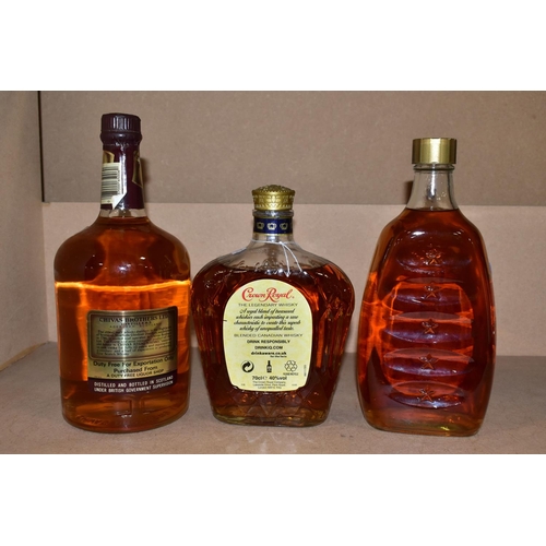 288 - WHISKY, three bottles comprising one vintage bottle of CRAWFORD'S five star blended Scotch whisky, 7... 