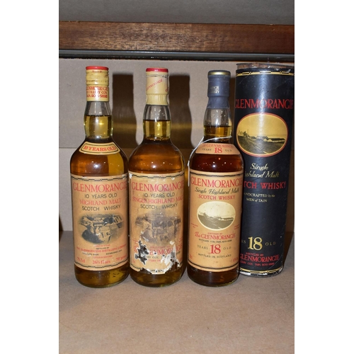 295 - SINGLE MALT, three bottles of GLENMORANGIE comprising one bottle of Glenmorangie Single Highland Mal... 