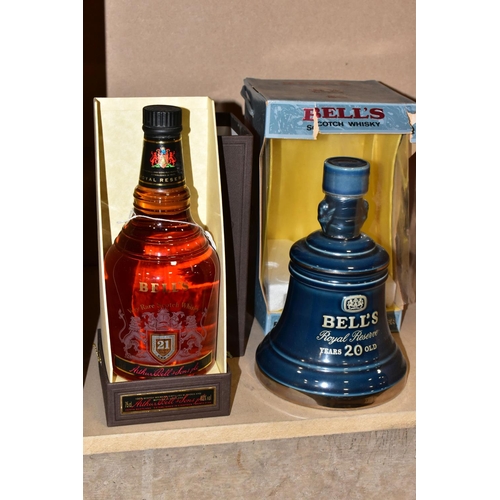 306 - BELL'S WHISKY, comprising one bottle of Bell's 'Royal Reserve' 21 Year Old Very Rare Scotch Whisky, ... 