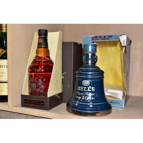 306 - BELL'S WHISKY, comprising one bottle of Bell's 'Royal Reserve' 21 Year Old Very Rare Scotch Whisky, ... 