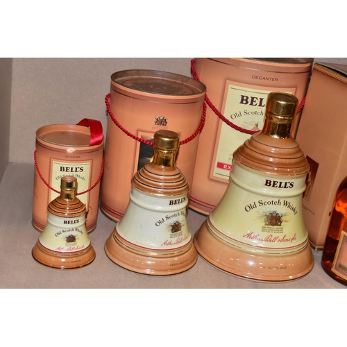 307 - BELL'S WHISKY, comprising one 12 Year Old, Fine Old Scotch Whisky in a commemorative Wade Porcelain ... 