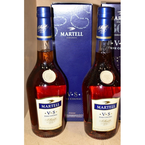 311 - COGNAC, three bottles comprising one bottle of ELIE ARNAUD DENOIX XO Cognac, 42% vol, 35cl, fill lev... 